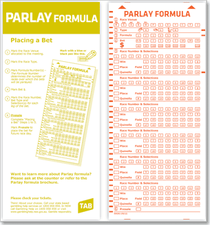 Parlay bets in horse racing - Thoroughbred racing in Australia