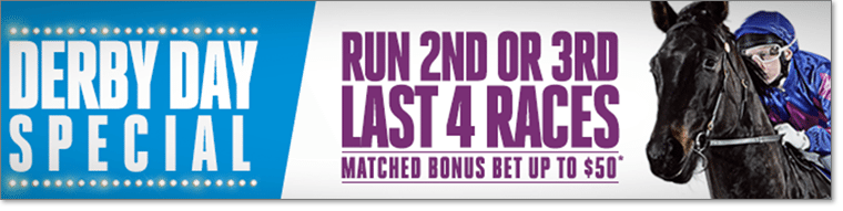 Sign-up today! Derby Day CrownBet special