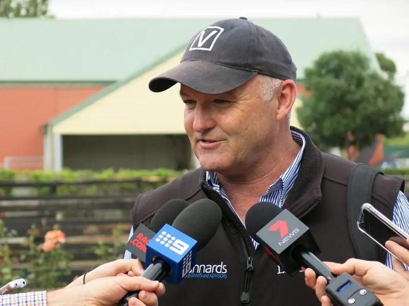 Trainer David Hayes is relaxed as Black Caviar's daughter Oscietra prepares for her Flemington debut Trainer David Hayes