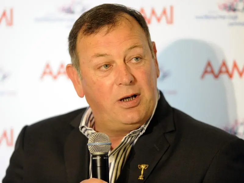 Trainer Mike Moroney