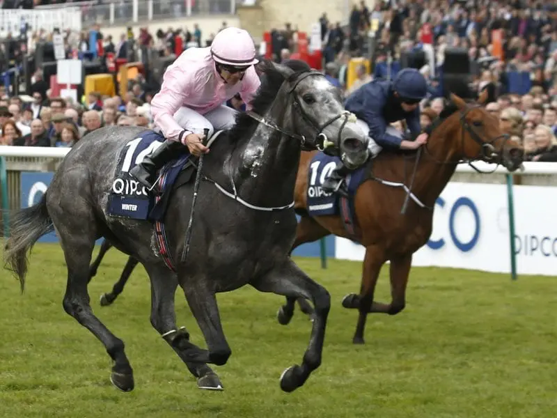 Winter has given Aidan O'Brien a Guineas double with her win in the fillies Classic at Newmarket. Winter ridden by Wayne Lordan