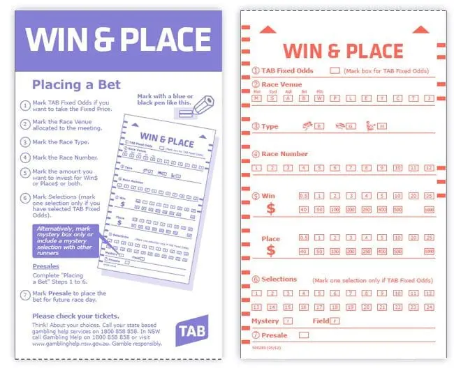 Old TAB tickets