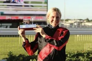 Jockey Tiffani Brooker