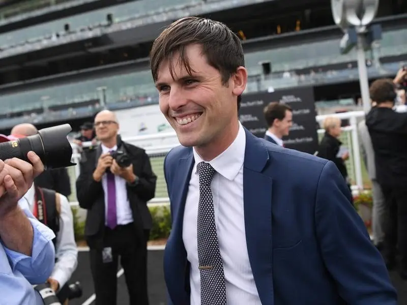 James Cummings has celebrated his first Group One win for Godolphin since becoming head trainer. James Cummings