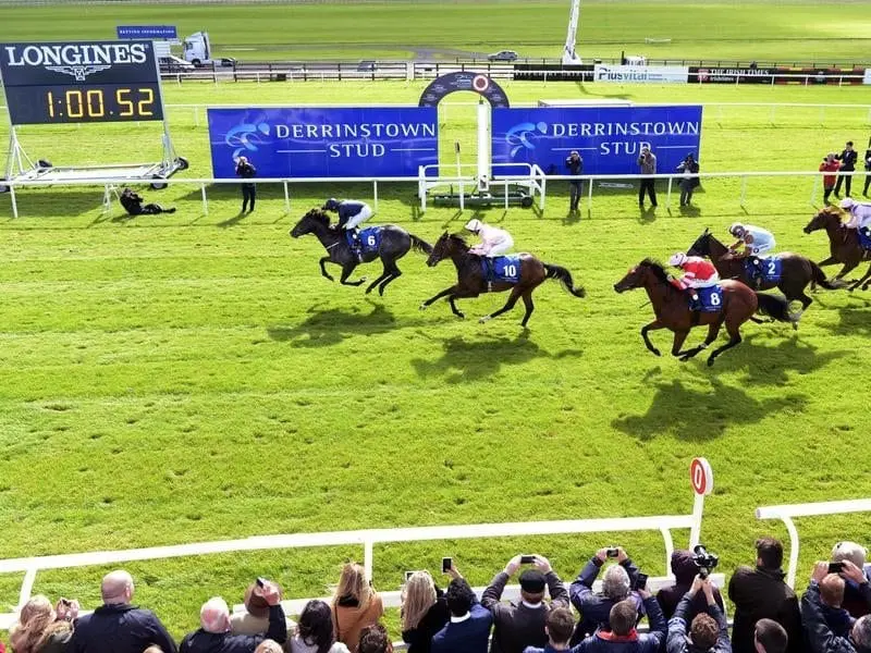 Caravaggio wins the Flying Five Stakes at the Curragh but is not certain to travel to Australia. Caravaggio
