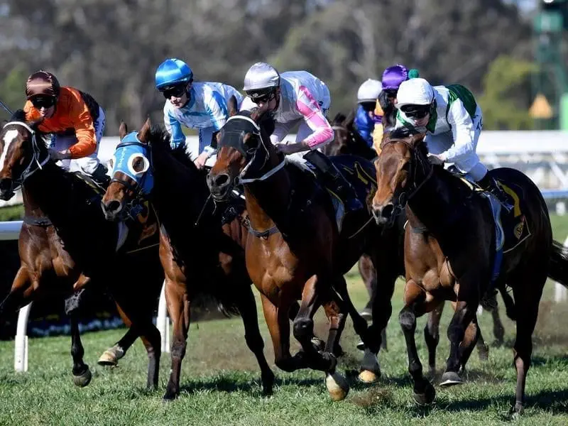 The Matthew Smith-trained Rebel Miss finishes best out wide to win at Warwick Farm. Rebel Miss