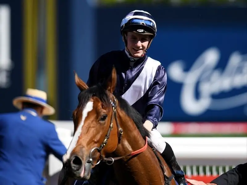 Beau Mertens will be out to add to his feature race success when he rides in the Caulfield Cup. beau mertens