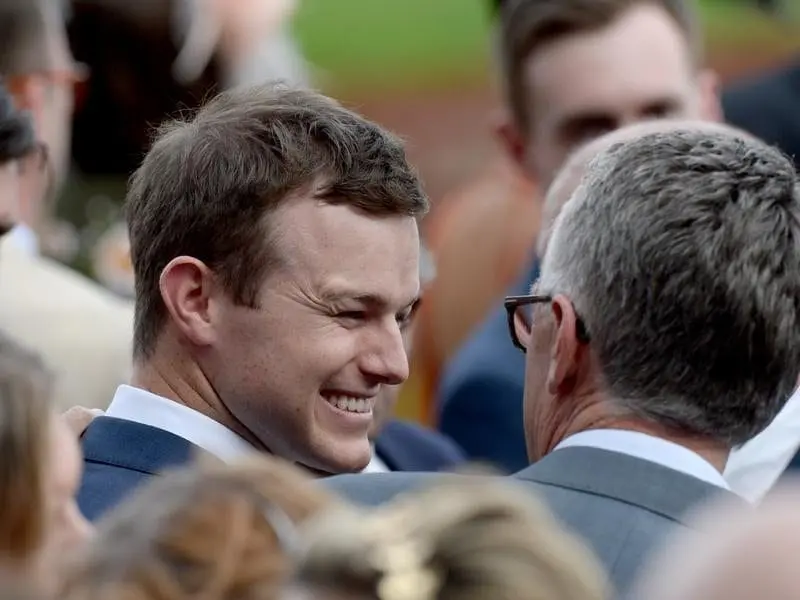 Lindsay Park co-trainer Ben Hayes is looking after the stable's contenders for the $10m Everest. ben hayes
