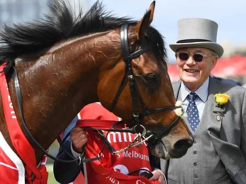 Melbourne Cup-winning owner Lloyd Williams is already looking ahead to his next winner. williams