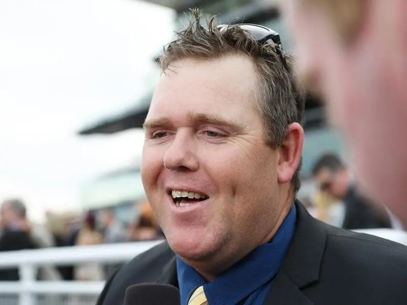 In Her Time's trainer Ben Smith believes the mare deserves a Group One win. Trainer Ben Smith