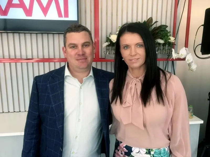 Trent Busuttin and Natalie Young are Main Stage's co-trainers. Partners Trent Busuttin and Natalie Young.