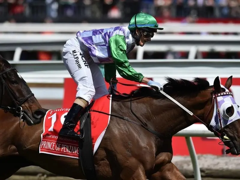 Pentire, the sire of 2015 Melbourne Cup winner Prince Of Penzance, has died in New Zealand aged 25. pentire