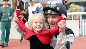 Zac Purton & daughter Roxy