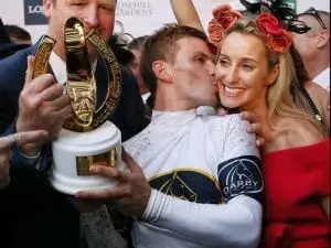 Ben Melham takes ride on Gary Portelli's Testashadow in Villiers