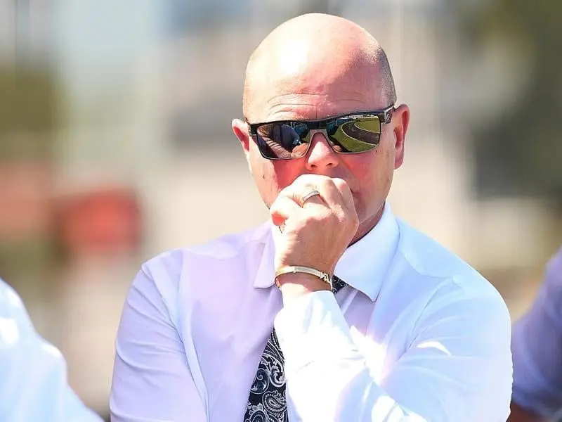 Trainer Matt Dunn hopes Magic Millions Cup contender Care To Think can develop to Group One level. care