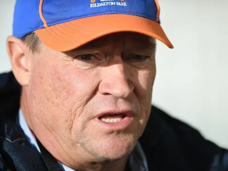 The Tony McEvoy-trained Logan River will wear blinkers when he runs in a G3 race at Caulfield. logan