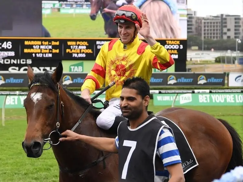 Josh Parr will be reunited with Golden Slipper contender Legend Of Condor at Randwick. condor
