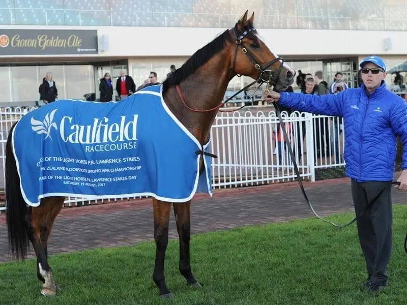Hartnell will return to Caulfield to have his first autumn start in the Group One C F Orr Stakes. hartnell