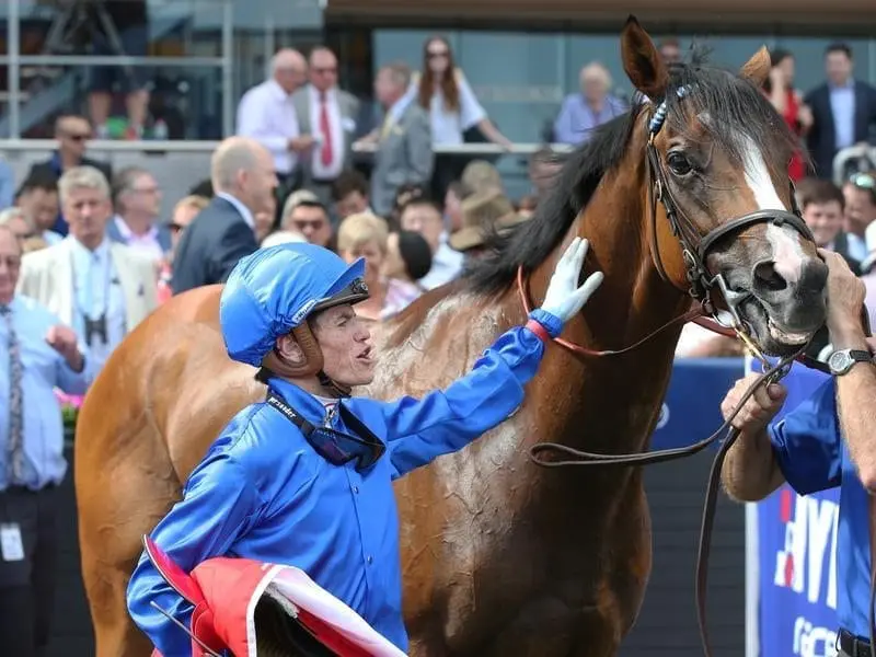 Hartnell and jockey Craig Williams.