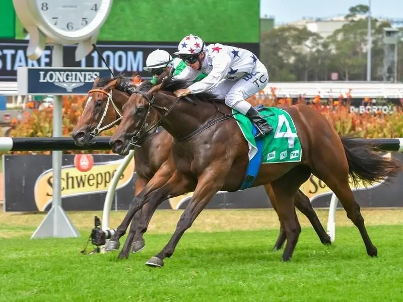 Sunlight wins the Silver Slipper Stakes at Rosehill