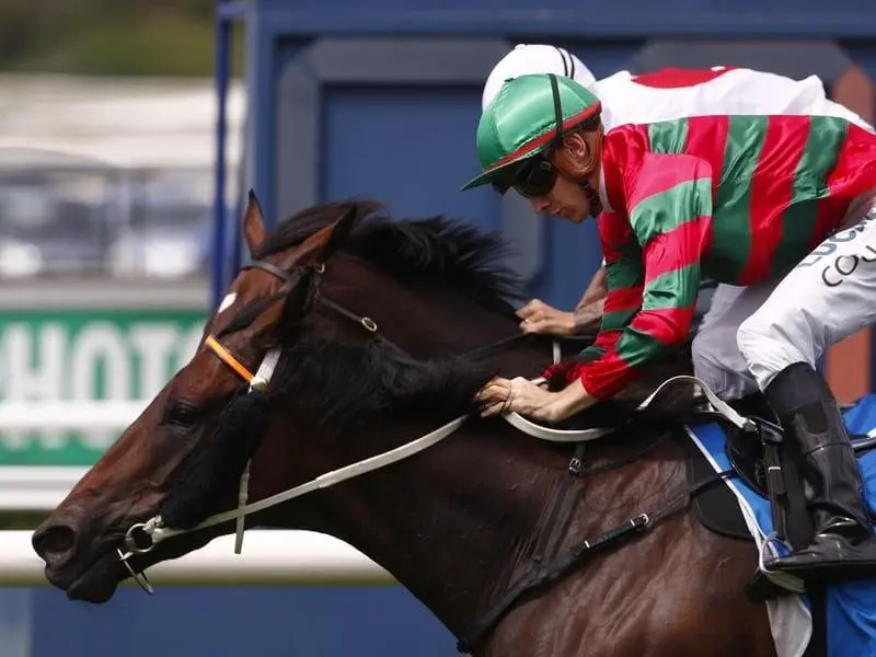 Karavali has claimed an important stakes win with her victory in the Aspiration Quality at Randwick. Jockey Jason Collett rides Karavali to win race 1.