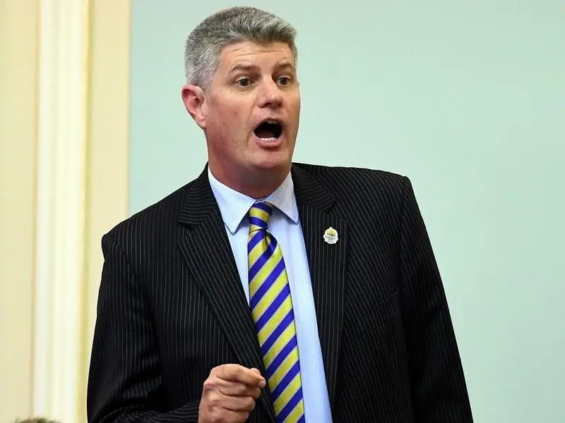 A file image of Queensland Minister for Racing Stirling Hinchliffe