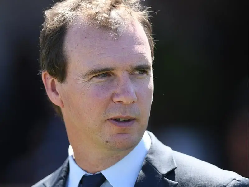Trainer Aaron Purcell will bring two Hats to Melbourne for the Australian Hurdle at Sandown. aaron purcell
