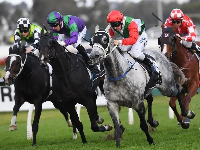 Sir Bacchus ridden by Time Clark wins race 8.