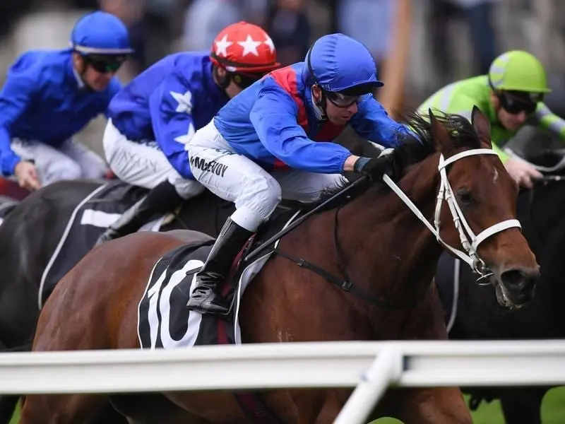 Dagny ridden by Kerrin McEvoy wins race 5 at Rosehill