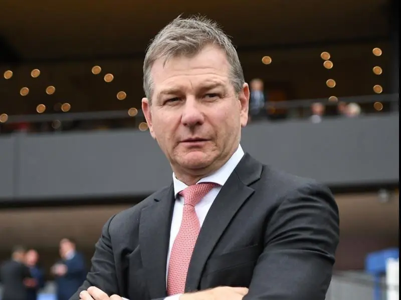 Trainer Kris Lees is looking for improvement from Nurse Kitchen at Rosehill. kris lees