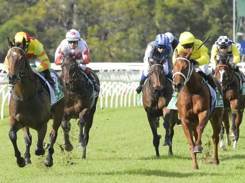 Brenton Avdulla rides Sparkly Star to win race 4 at Warwick Farm