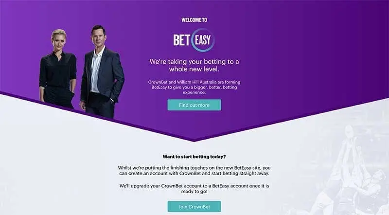 BetEasy welcome