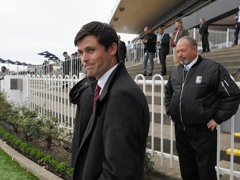 James Cummings says the Caulfield Cup is a possible spring target for European import Avilius. James Cummings.