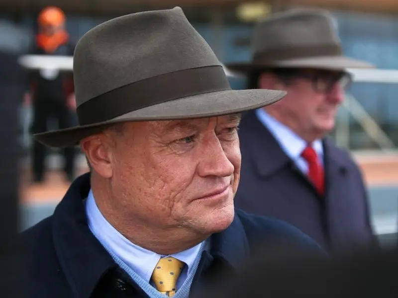 Trainer Tony McEvoy will run Hikaya at Sandown chasing a metropolitan win. mcevoy