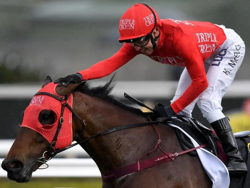 Redzel has made it back-to-back wins in The Everest, the world's richest thoroughbred race on turf. Redzel wins The Everest at Randwick.