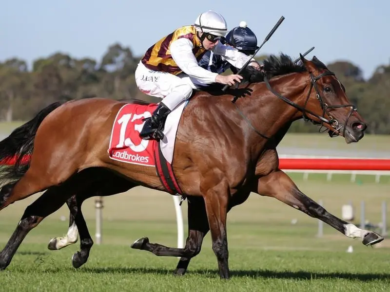 Damian Lane rides I'm a Princess to win race 10 at Sandown