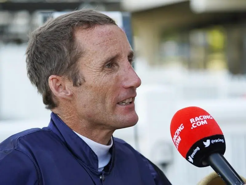 Damien Oliver will captain the Jockeys team in the annual fund raising cricket match in Melbourne. d oliver