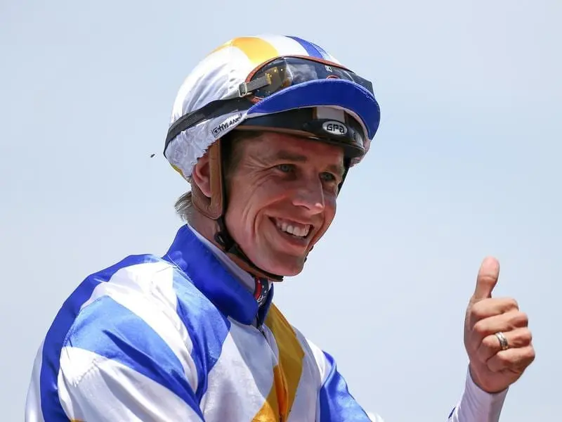 Jockey Chris Symons has been sidelined after being bitten by a crocodile on his Victorian property. chris symons