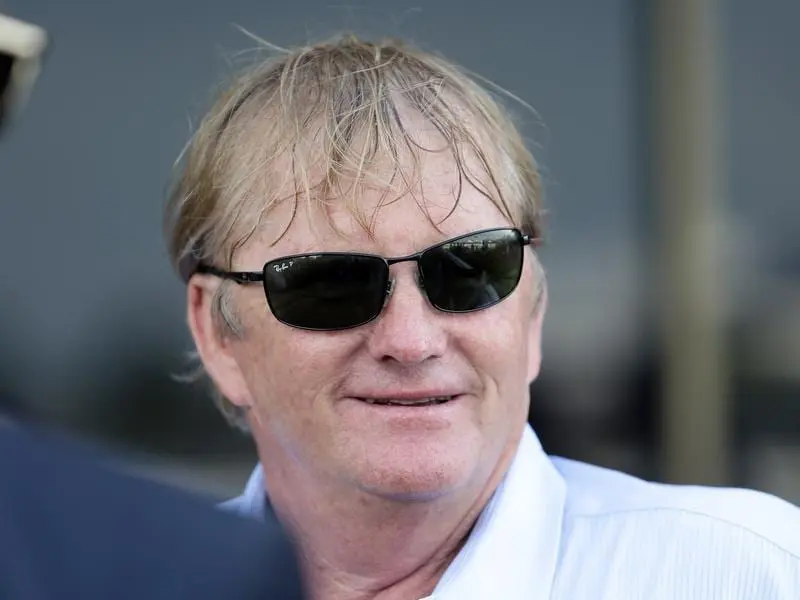 Trainer Kelly Schweida is looking to Oink to end a frustrating run of minor placings at Doomben. kelly schweida trainer of oink