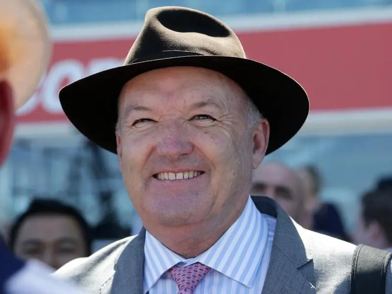 Trainer David Hayes and Lindsay Park will have three runners in the Australian Guineas. amphitrite