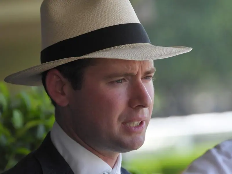Co-trainer Adrian Bott is confident debut winner Dawn Passage is ready for the Inglis Millennium. dawn passage