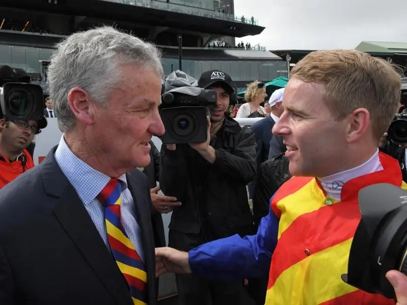 Trainer Greg Hickman and jockey Tommy Berry will again unite with Pierata in the All Aged Stakes. pierata