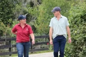 Mile-and-Simpson. Anna Miles and Michael Simpson