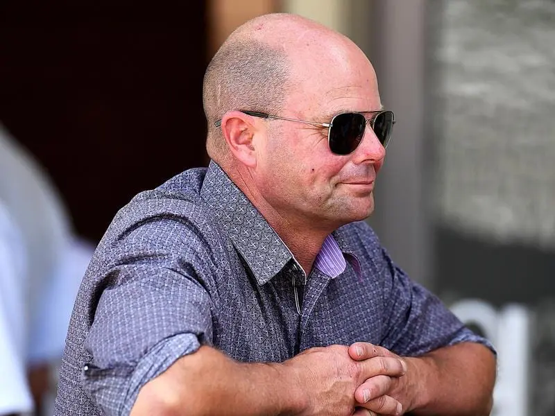 Trainer Matt Dunn is looking to Xanthus to break his maiden when he runs at Doomben. trainer matt dunn