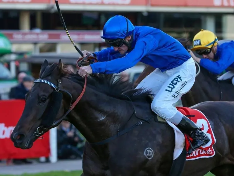 Godolphin's Gaulois has won the Listed Rowley Mile at Hawkesbury to add to his Civic Stakes win. gaulois