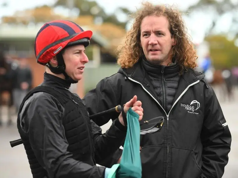 Damian Lane (l) and Ciaron Maher