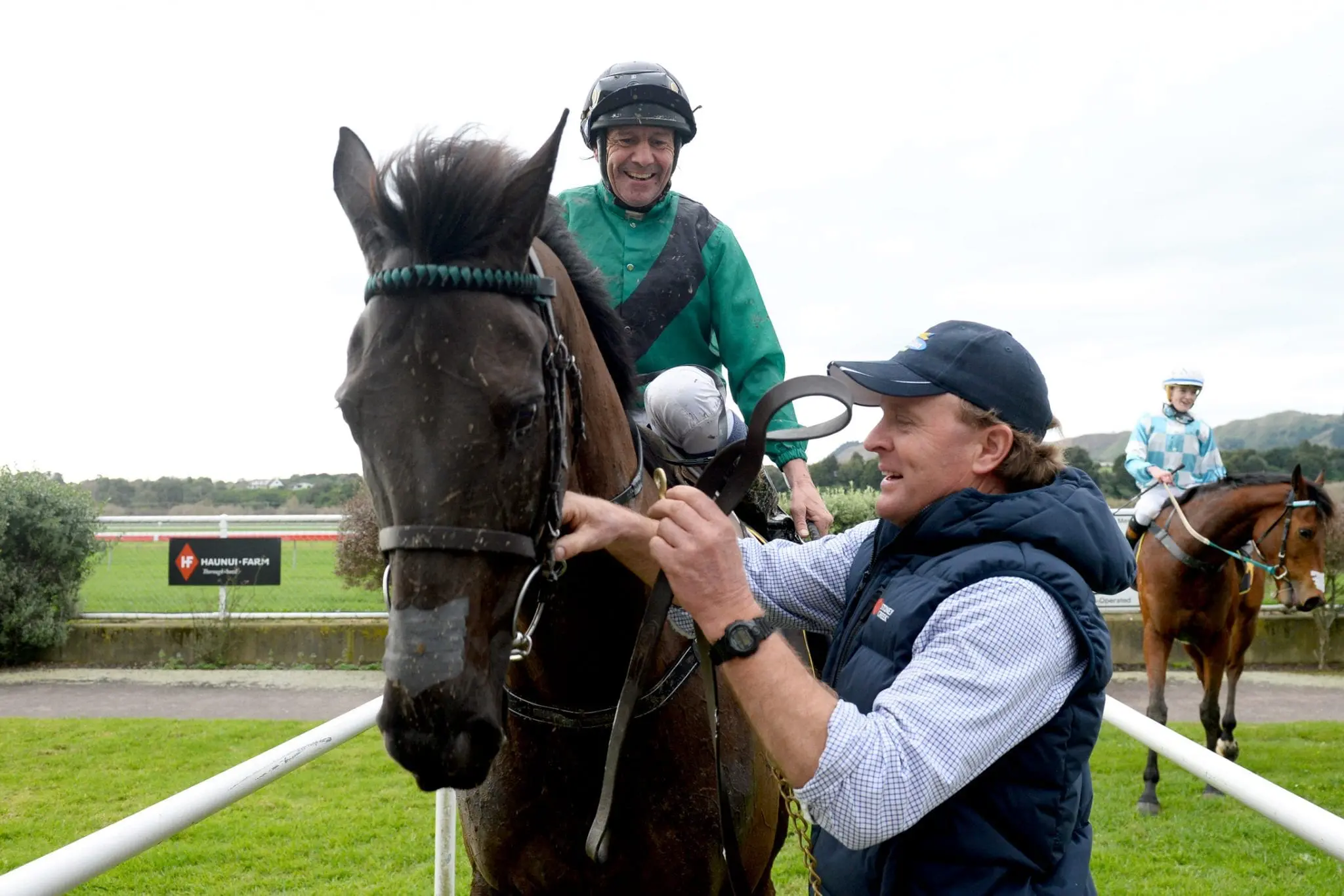 Simon Wilson with Dez
