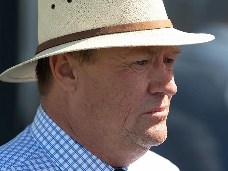 Trainer Tony McEvoy is hoping More Than Ever can live up to his potential starting at the Valley. tony mcevoy