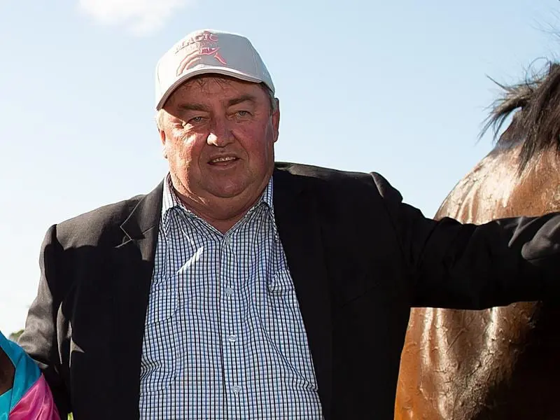 Toowoomba trainer Kevin Kemp believes Star Centre can prove he is up to city class at Eagle Farm. Kevin Kemp.
