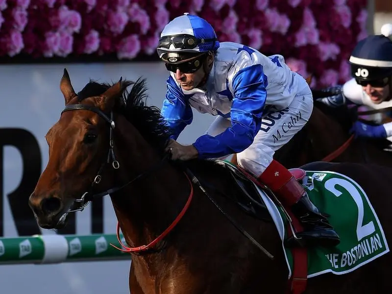 Michael Cahill rides The Bostonian in the Kingsford-Smith Cup
